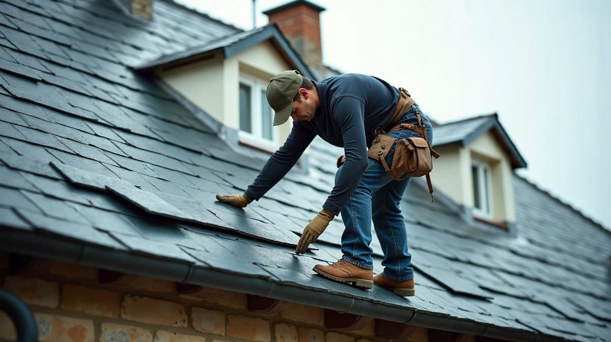 Chantier de couverture, réfection de toiture