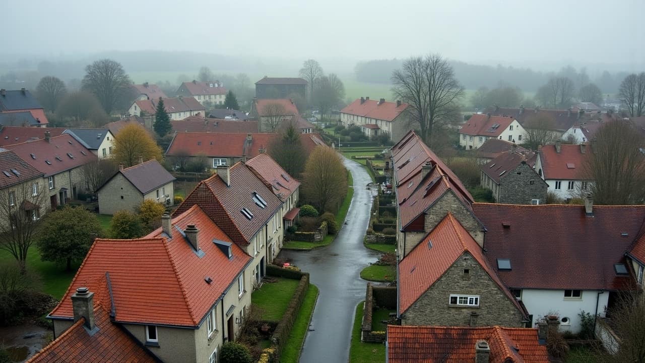 Loiron-Ruillé : un bourg rural où le bâti ancien côtoie les lotissements récents